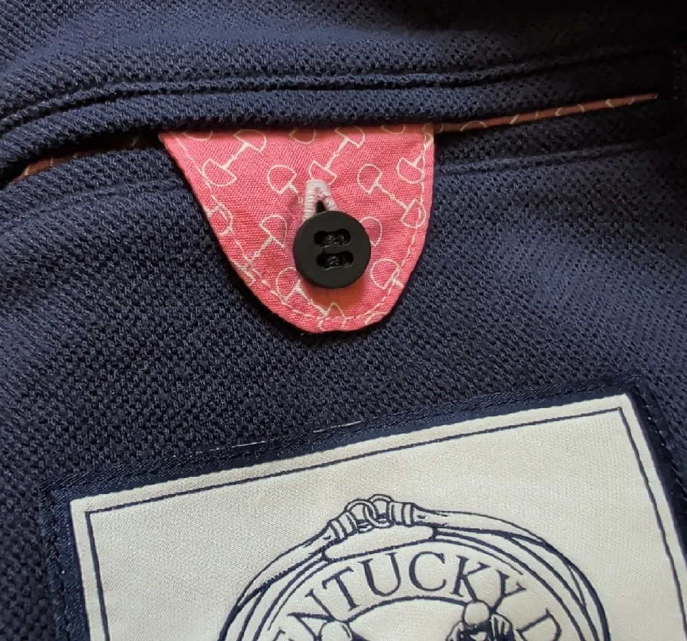 Vineyard Vines Nautical Navy Pique Blazer with Kentucky Derby Crest M